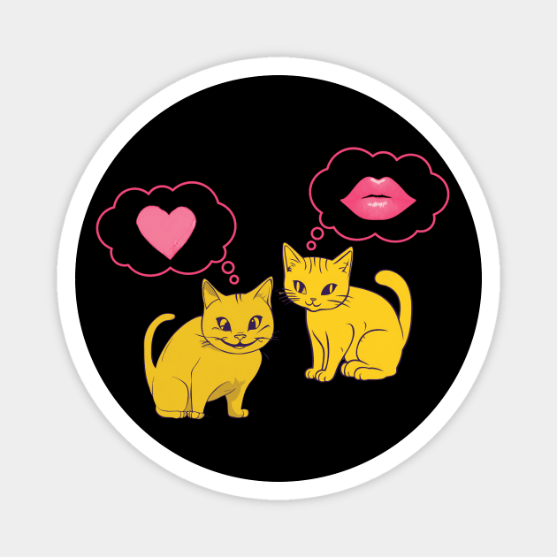 Cat lover. I love you. Magnet by RDproject